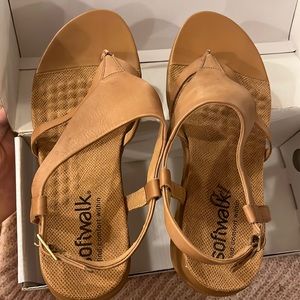 Soft walk sandals
